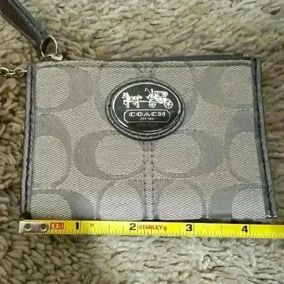 Coach Jacquard C Mini ID/Card Holder - Picture 7 of 7